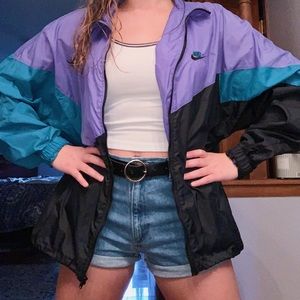 super fun retro nike jacket!